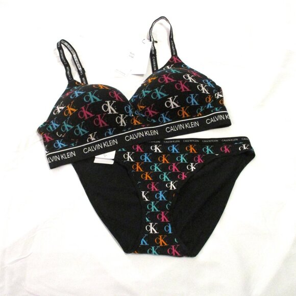 CALVIN KLEIN LOGO BIKINI – SIZE SMALL – NWT - Picture 4 of 6